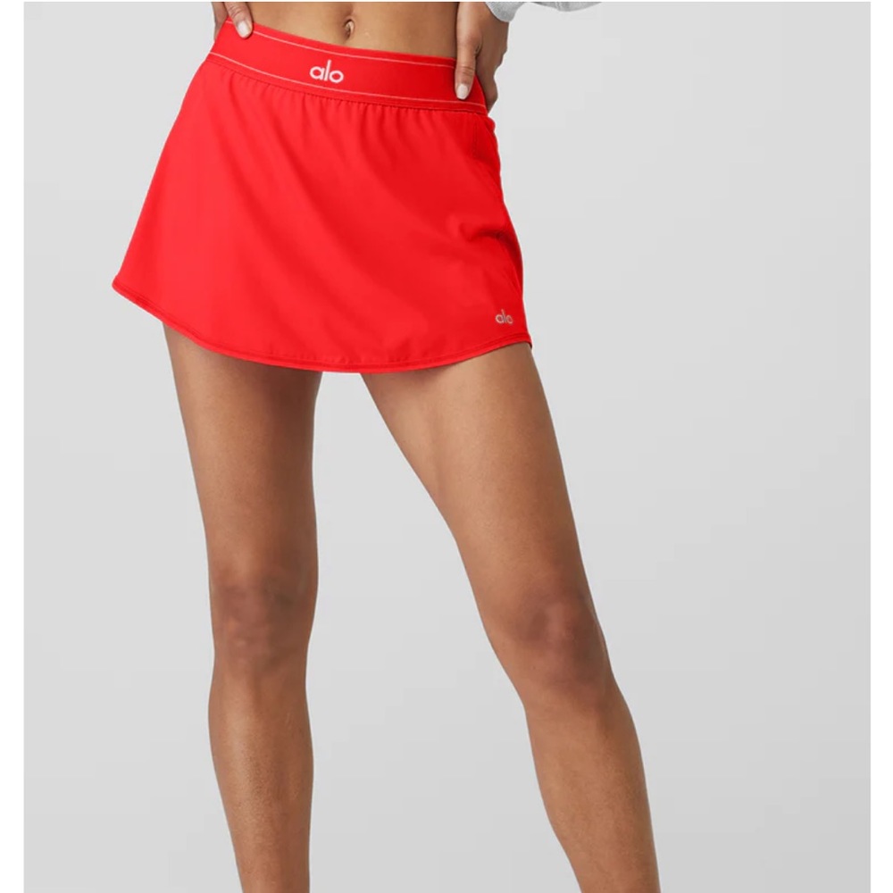 Alo match point tennis skirt